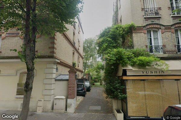 Vue Google Street View du 73BIS Rue Chauveau