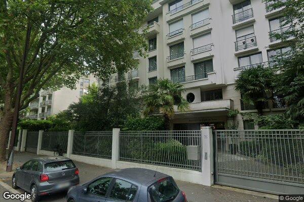 Vue Google Street View du 74 Rue Chauveau