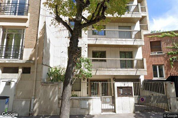 Vue Google Street View du 8 Rue Chauveau