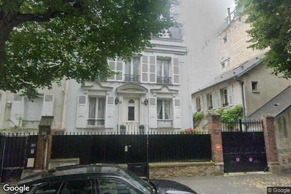 Vue Google Street View du 87 Rue Chauveau