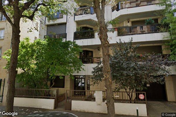 Vue Google Street View du 9 Rue Chauveau