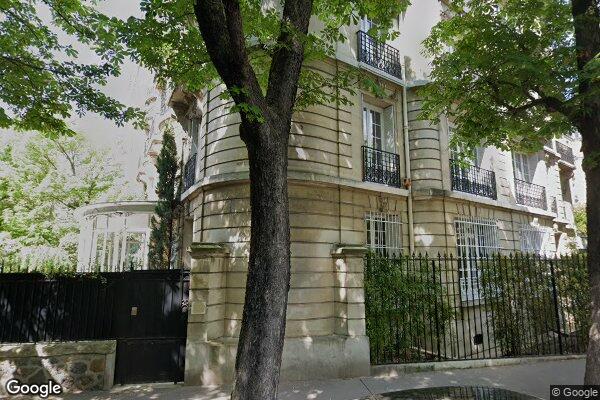 Vue Google Street View du 26 Rue Cino Del Duca