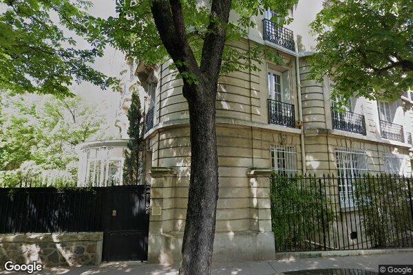 Vue Google Street View du 30 Rue Cino Del Duca