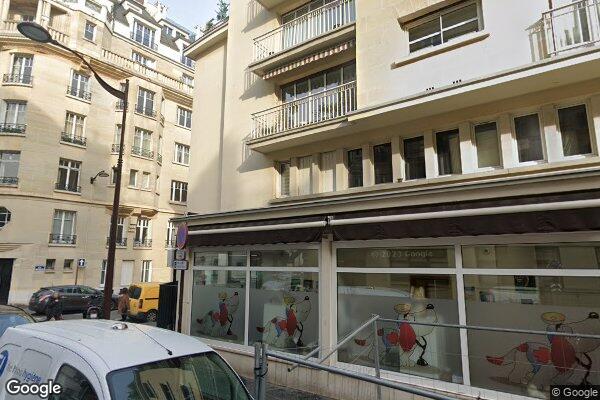 Vue Google Street View du 14 Rue d'Armenonville