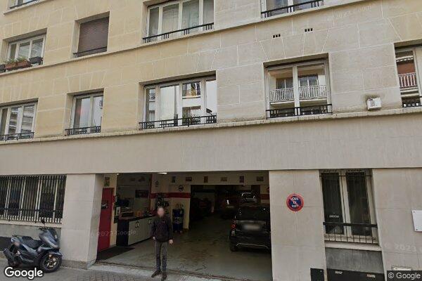 Vue Google Street View du 15 Rue d'Armenonville