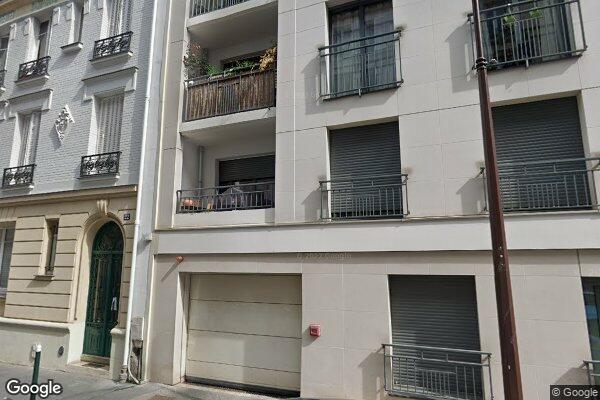 Vue Google Street View du 20BIS Rue d'Armenonville