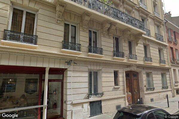 Vue Google Street View du 26 Rue d'Armenonville