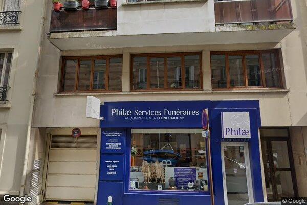 Vue Google Street View du 28 Rue d'Armenonville