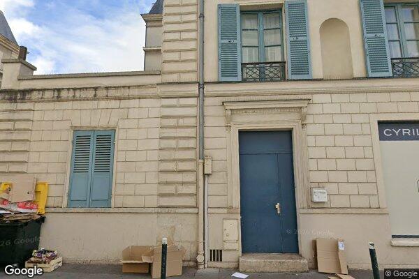 Vue Google Street View du 12 Rue d'Orléans