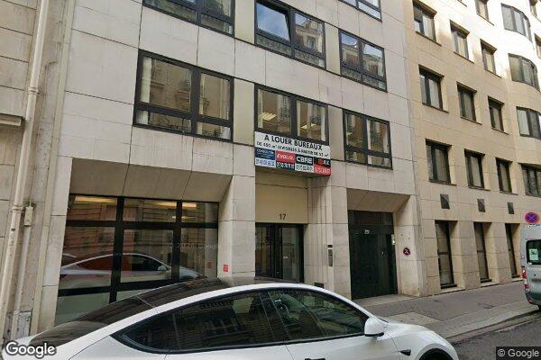 Vue Google Street View du 17 Rue d'Orléans