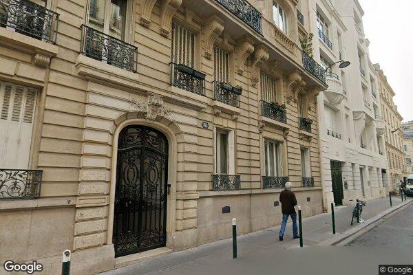 Vue Google Street View du 18 Rue d'Orléans
