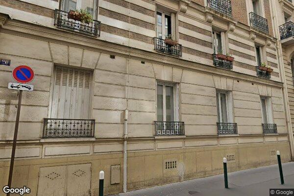 Vue Google Street View du 20 Rue d'Orléans