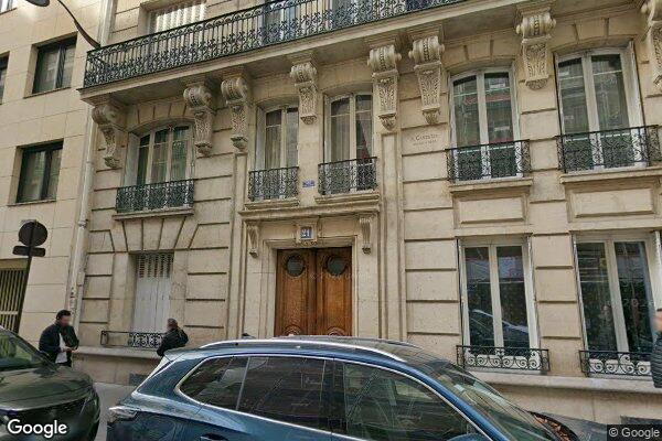 Vue Google Street View du 21 Rue d'Orléans