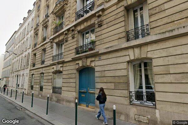 Vue Google Street View du 24 Rue d'Orléans
