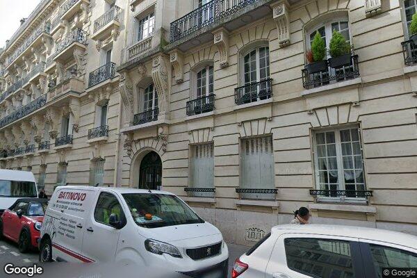 Vue Google Street View du 25 Rue d'Orléans