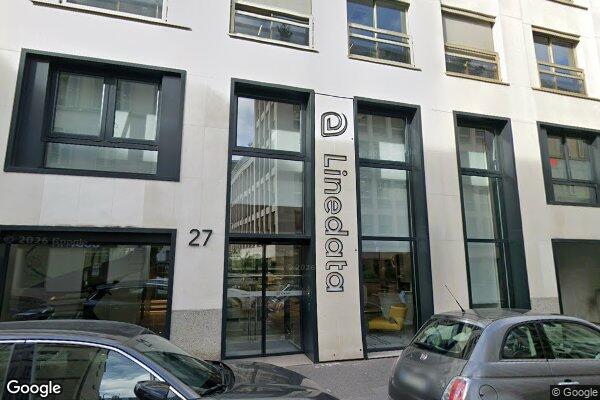 Vue Google Street View du 27 Rue d'Orléans