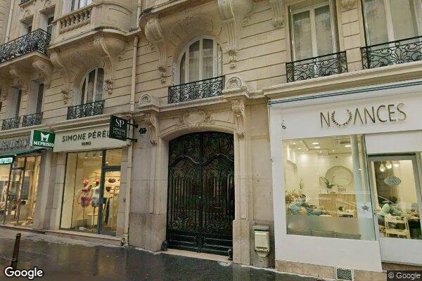 Vue Google Street View du 17 Rue de Chartres
