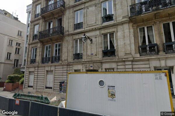 Vue Google Street View du 9 Rue de Chartres