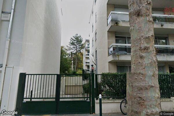 Vue Google Street View du 13 Rue de Chézy