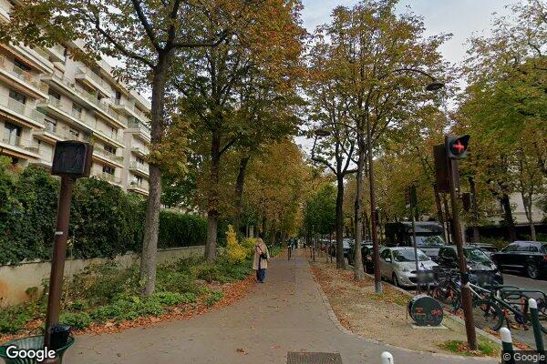 Vue Google Street View du 14 Rue de Chézy
