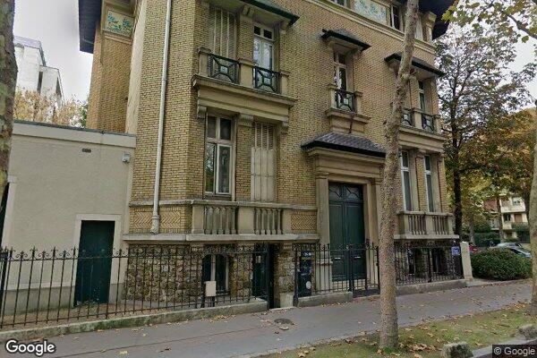 Vue Google Street View du 15 Rue de Chézy