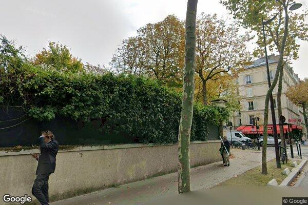 Vue Google Street View du 16 Rue de Chézy
