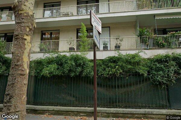 Vue Google Street View du 18 Rue de Chézy