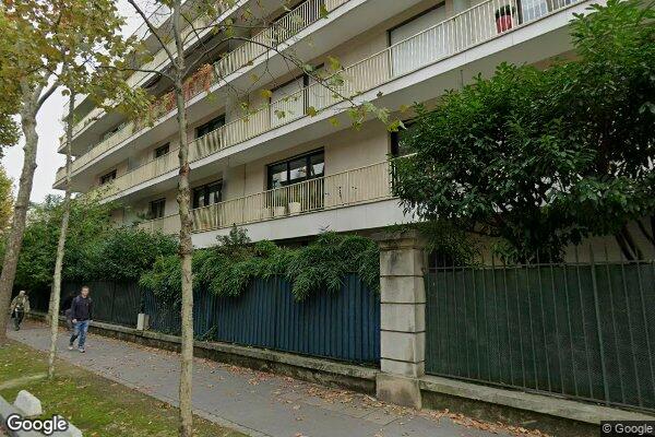 Vue Google Street View du 22 Rue de Chézy