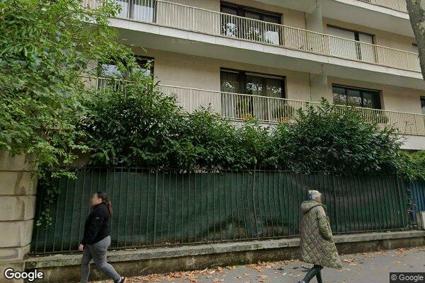 Vue Google Street View du 24 Rue de Chézy