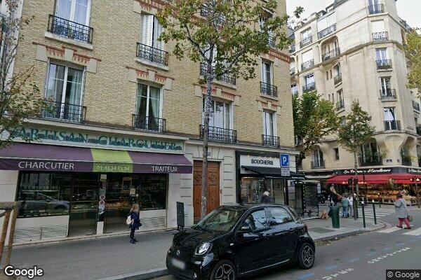 Vue Google Street View du 35 Rue de Chézy