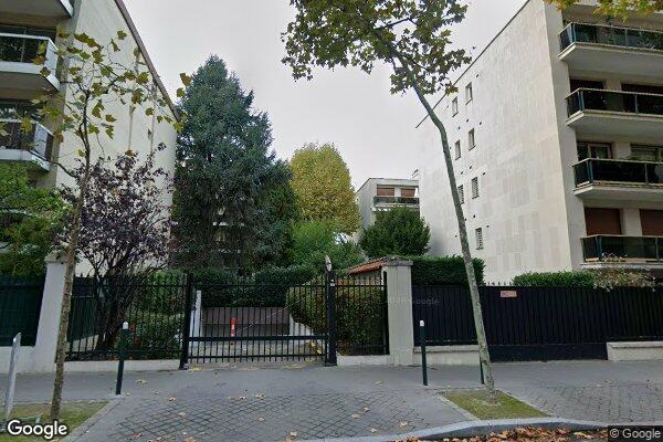 Vue Google Street View du 43 Rue de Chézy