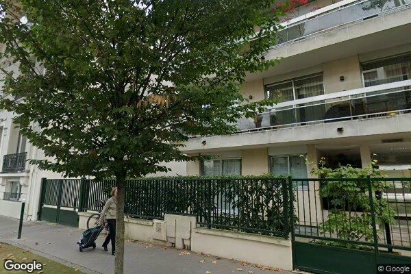 Vue Google Street View du 48 Rue de Chézy