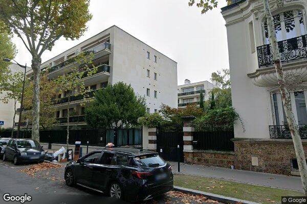 Vue Google Street View du 49 Rue de Chézy