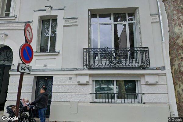 Vue Google Street View du 50 Rue de Chézy