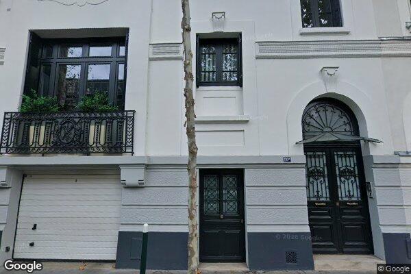 Vue Google Street View du 50BIS Rue de Chézy