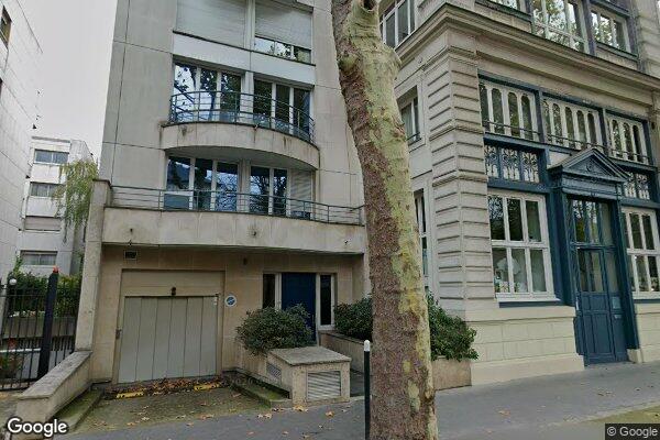 Vue Google Street View du 58 Rue de Chézy