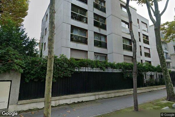 Vue Google Street View du 62 Rue de Chézy