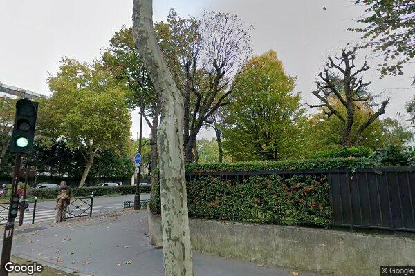 Vue Google Street View du 70 Rue de Chézy