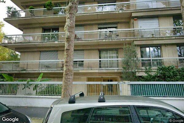 Vue Google Street View du 71 Rue de Chézy