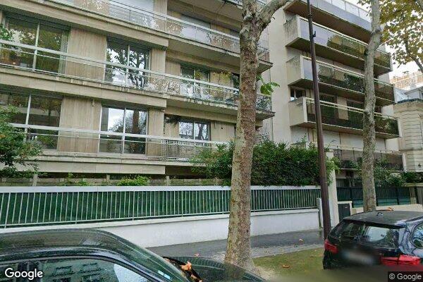 Vue Google Street View du 73 Rue de Chézy