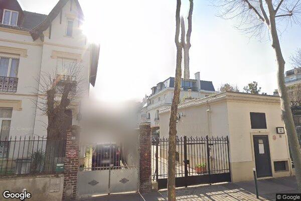 Vue Google Street View du 82 Rue de Chézy