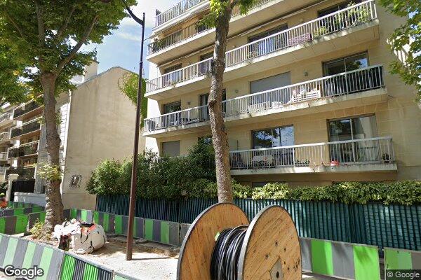 Vue Google Street View du 83 Rue de Chézy