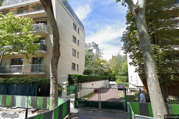 Vue Google Street View du 85 Rue de Chézy