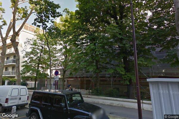 Vue Google Street View du 87 Rue de Chézy