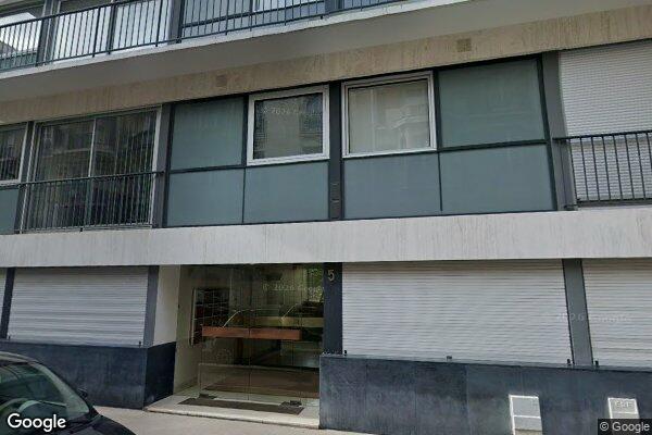 Vue Google Street View du 5 Rue de l’Amiral de Joinville