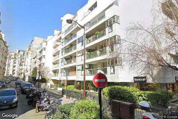 Vue Google Street View du 2 Rue de l'Ecole de Mars