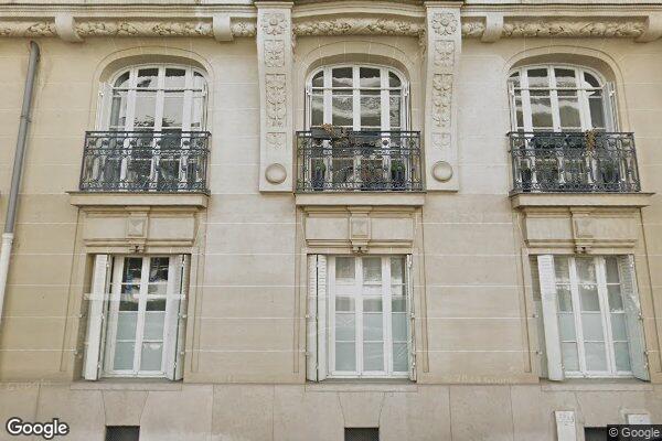 Vue Google Street View du 3 Rue de l'Ecole de Mars