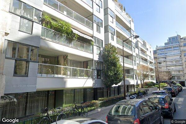 Vue Google Street View du 8 Rue de l'Ecole de Mars