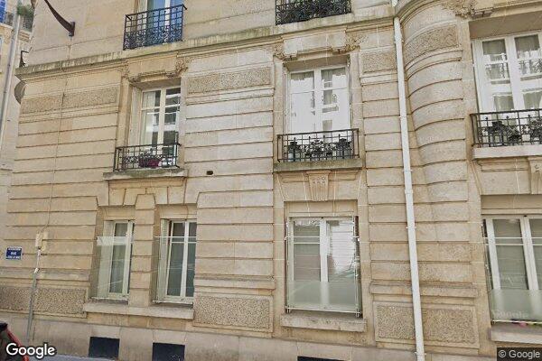 Vue Google Street View du 9 Rue de l'Ecole de Mars