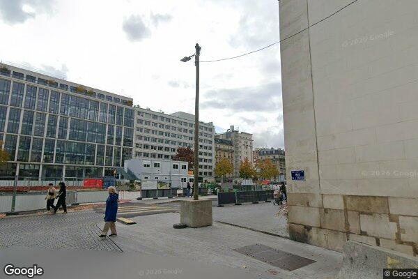 Vue Google Street View du 1 Rue de l'Église